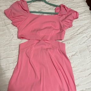 Pink Mini Dress